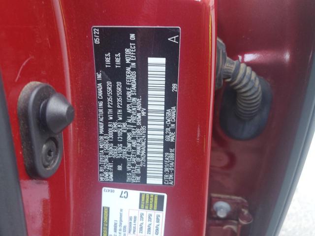 Photo 14 from auction – 2022 LEXUS RX 350 with VIN 2T2HZMAA0NC247695