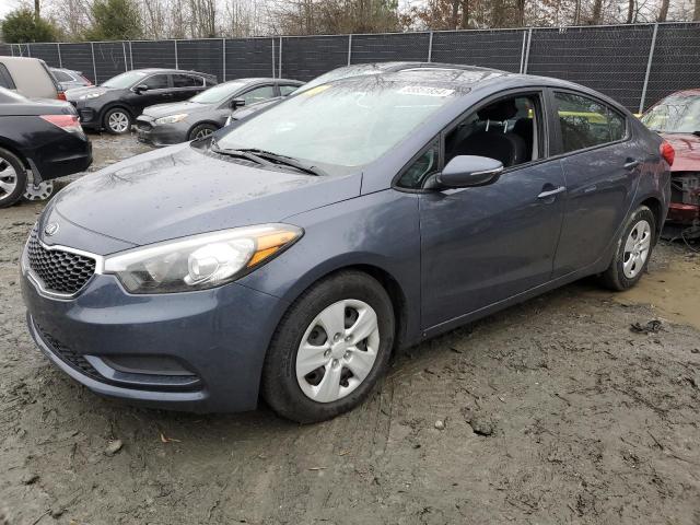 KIA FORTE LX 2015 with VIN KNAFX4A62F5393119 - Photo from auction