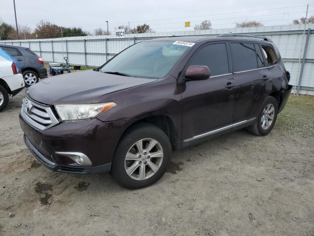 TOYOTA HIGHLANDER 2013 with VIN 5TDBK3EH1DS218132 - Photo from auction