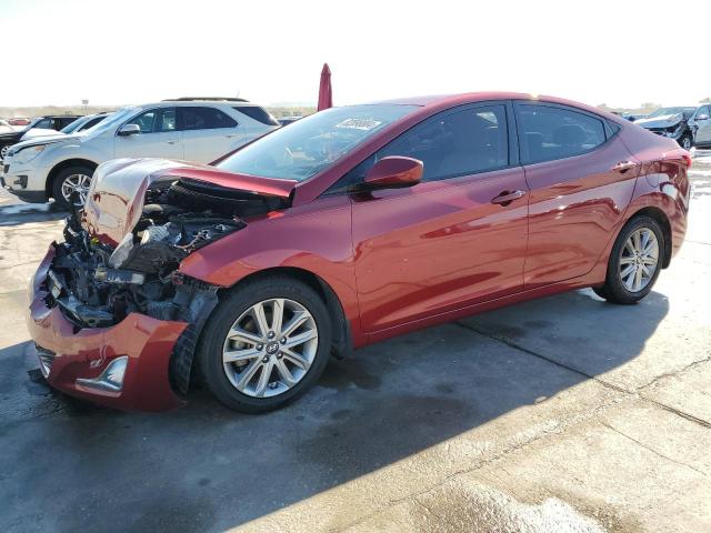 HYUNDAI ELANTRA SE 2016 with VIN 5NPDH4AEXGH657672 - Photo from auction