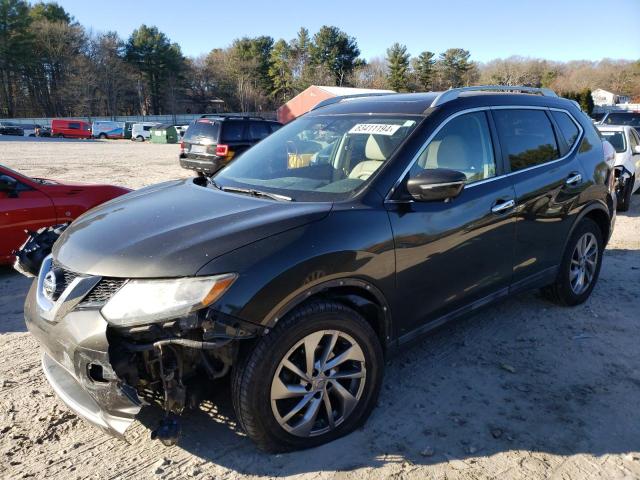 NISSAN ROGUE S 2015 with VIN 5N1AT2MT9FC875365 - Photo from auction