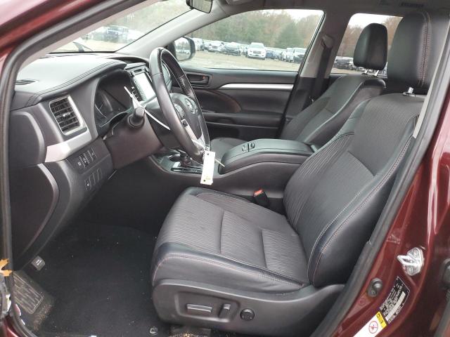 Photo 7 from auction – 2019 TOYOTA HIGHLANDER with VIN 5TDZZRFH6KS323984