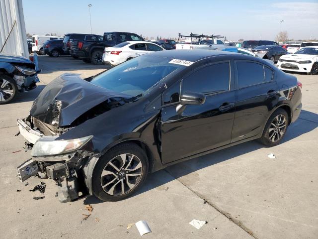 HONDA CIVIC LX 2014 with VIN 19XFB2E55EE059421 - Photo from auction