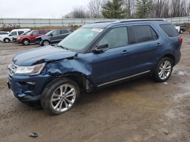 FORD EXPLORER X 2018 with VIN 1FM5K8D83JGB76334 - Photo from auction