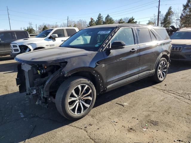 FORD EXPLORER S 2021 with VIN 1FM5K8GC7MGB70685 - Photo from auction
