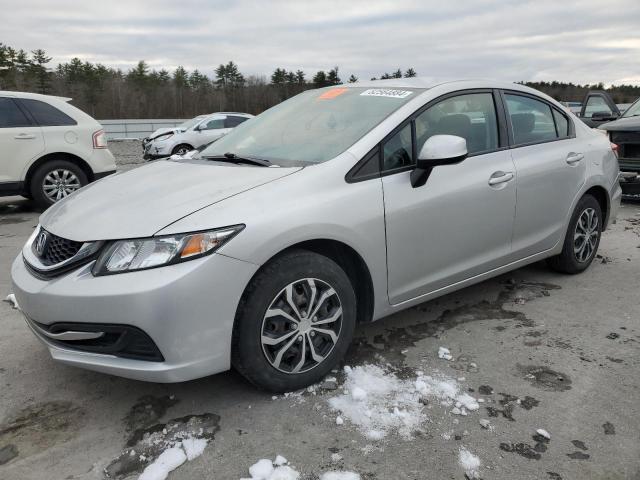 HONDA CIVIC LX 2013 with VIN 19XFB2F58DE246830 - Photo from auction