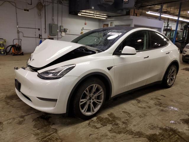 TESLA MODEL Y 2021 with VIN 5YJYGDEE1MF068082 - Photo from auction