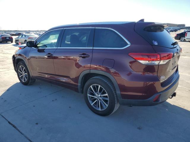 Photo 2 from auction – 2018 TOYOTA HIGHLANDER with VIN 5TDKZRFH8JS278370