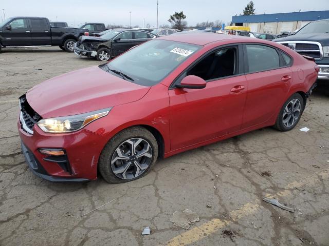 KIA FORTE FE 2021 with VIN 3KPF24AD2ME291496 - Photo from auction