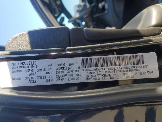 Photo 14 from auction – 2017 JEEP GRAND CHER with VIN 1C4RJFCT7HC684746