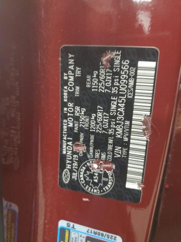 Photo 14 from auction – 2020 HYUNDAI TUCSON LIM with VIN KM8J3CA45LU099566