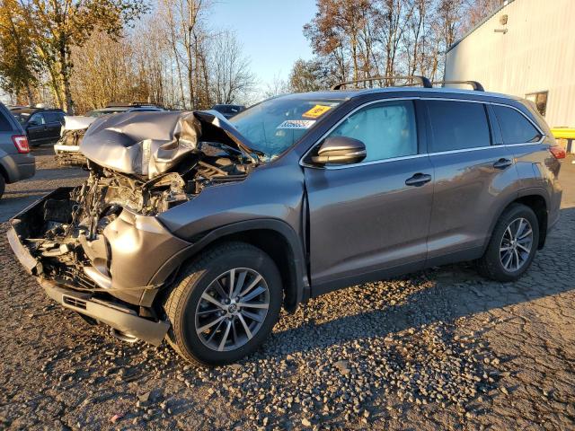 TOYOTA HIGHLANDER 2019 with VIN 5TDJZRFH3KS922841 - Photo from auction