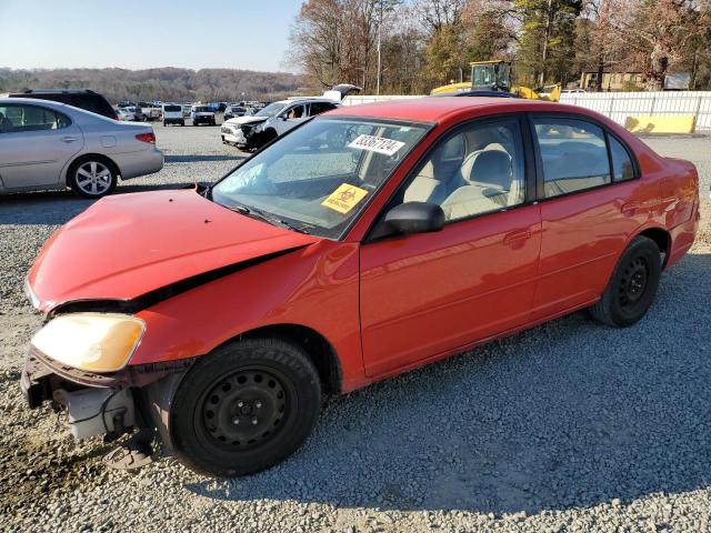 Photo 1 from auction – 2002 HONDA CIVIC LX with VIN 1HGES16552L058634