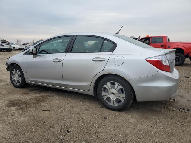 Photo 2 from auction – 2012 HONDA CIVIC HYBR with VIN JHMFB4F35CS001357