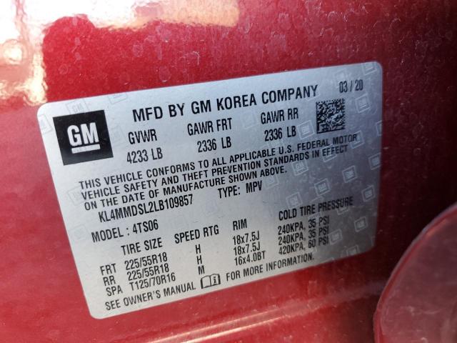 Фото 14 с аукциона – 2020 BUICK ENCORE GX с VIN KL4MMDSL2LB109857