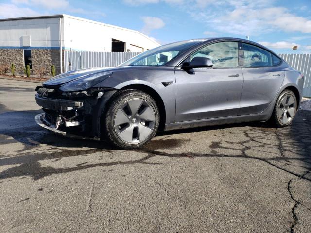 TESLA MODEL 3 2022 with VIN 5YJ3E1EA7NF372496 - Photo from auction