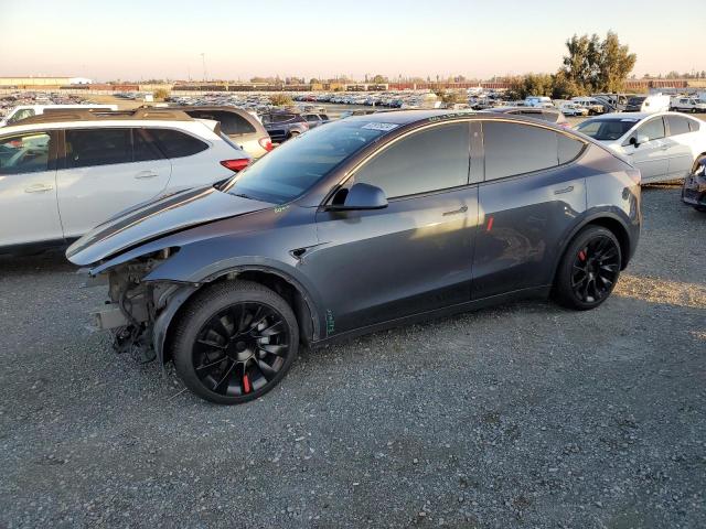 TESLA MODEL Y 2021 with VIN 5YJYGDEDXMF124379 - Photo from auction