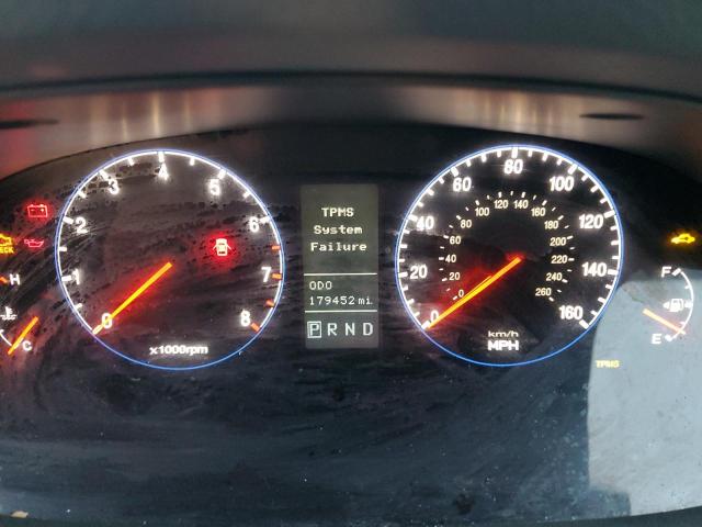 Photo 9 from auction – 2008 HYUNDAI AZERA SE with VIN KMHFC46F28A252919