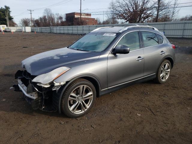 INFINITI EX35 BASE 2011 with VIN JN1AJ0HR7BM854132 - Photo from auction