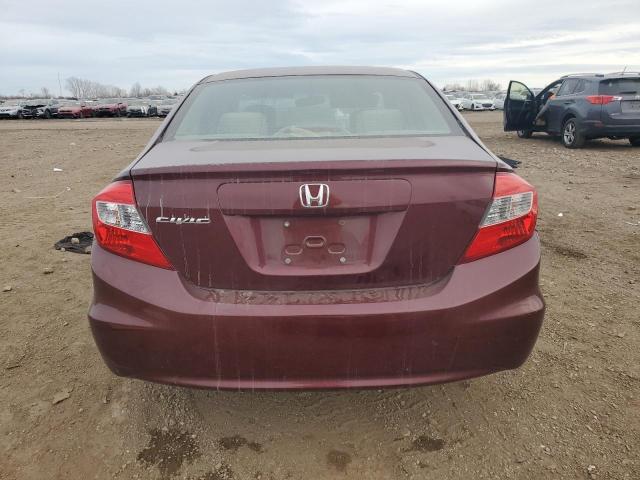 Photo 6 from auction – 2012 HONDA CIVIC LX with VIN 19XFB2F52CE094929