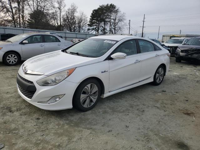 HYUNDAI SONATA HYB 2013 with VIN KMHEC4A45DA092255 - Photo from auction