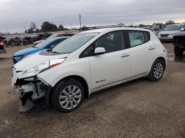NISSAN LEAF S 2017 with VIN 1N4BZ0CP1HC308396 - Photo from auction