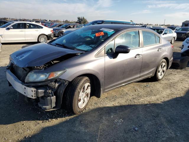 HONDA CIVIC LX 2014 with VIN 19XFB2F56EE010758 - Photo from auction