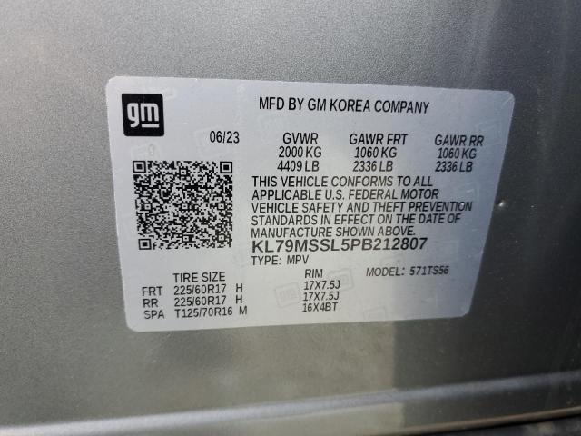 Photo 14 from auction – 2023 CHEVROLET TRAILBLAZE with VIN KL79MSSL5PB212807