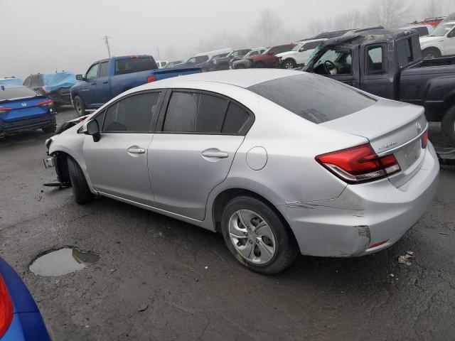 Photo 2 from auction – 2013 HONDA CIVIC LX with VIN 19XFB2F55DE250401