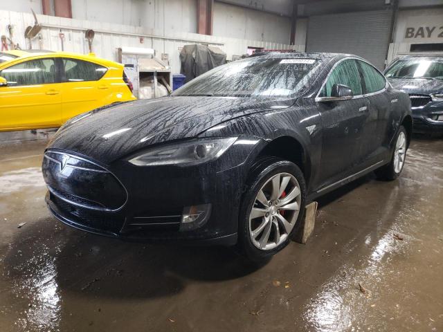 TESLA MODEL S P8 2015 with VIN 5YJSA4H49FF083636 - Photo from auction