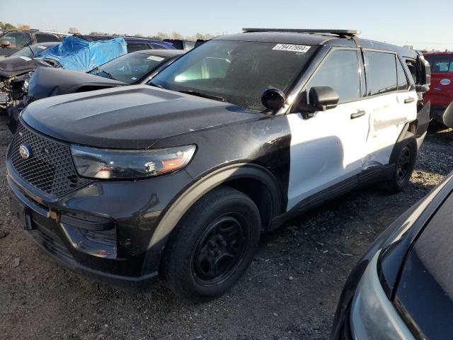 FORD EXPLORER P 2020 with VIN 1FM5K8AB2LGD08227 - Photo from auction