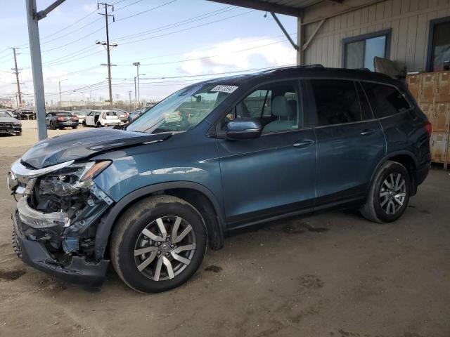 HONDA PILOT EX 2021 with VIN 5FNYF5H33MB036916 - Photo from auction