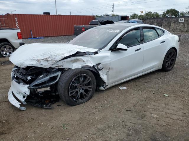 TESLA MODEL S 2022 with VIN 5YJSA1E50NF486446 - Photo from auction
