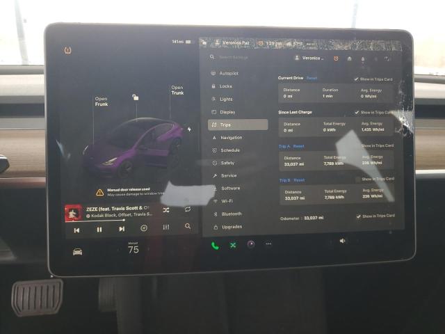 Photo 9 from auction – 2022 TESLA MODEL 3 with VIN 5YJ3E1EA9NF331772