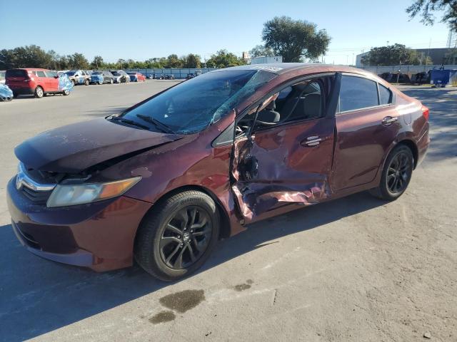 Photo 1 from auction – 2012 HONDA CIVIC LX with VIN 19XFB2F5XCE109905