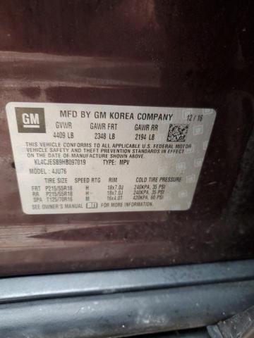 Photo 14 from auction – 2017 BUICK ENCORE PRE with VIN KL4CJESB9HB097019