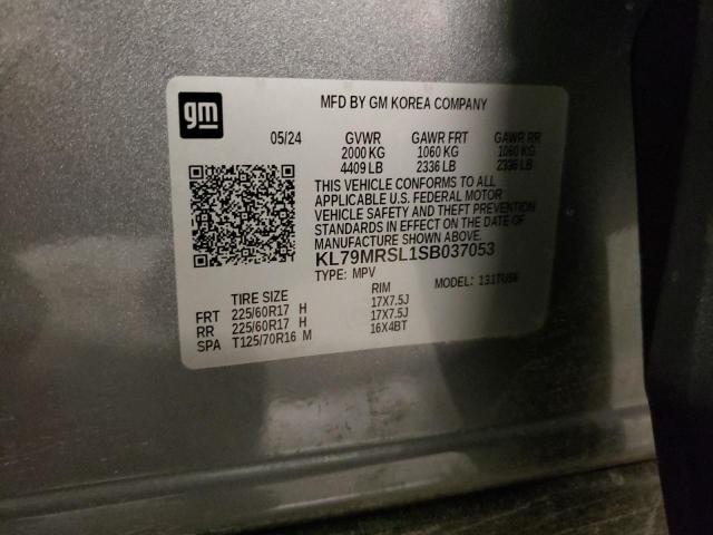 Photo 14 from auction – 2025 CHEVROLET TRAILBLAZE with VIN KL79MRSL1SB037053