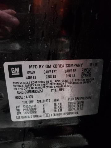 Zdjęcie 14 z aukcji – 2019 BUICK ENCORE ESS z VIN KL4CJGSM8KB935657