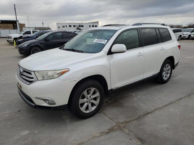 TOYOTA HIGHLANDER 2013 with VIN 5TDZK3EH5DS096258 - Photo from auction