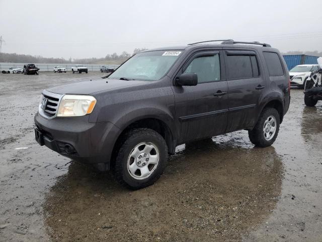 HONDA PILOT LX 2012 with VIN 5FNYF4H27CB068428 - Photo from auction