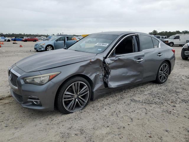 INFINITI Q50 BASE 2014 with VIN JN1BV7ARXEM694666 - Photo from auction
