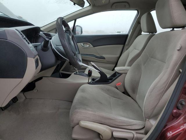 Photo 7 from auction – 2012 HONDA CIVIC LX with VIN 19XFB2F55CE349038