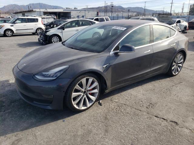 TESLA MODEL 3 2018 with VIN 5YJ3E1EB0JF083012 - Photo from auction
