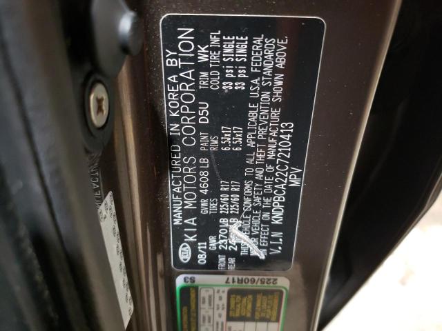 Photo 14 from auction – 2012 KIA SPORTAGE L with VIN KNDPBCA22C7210413
