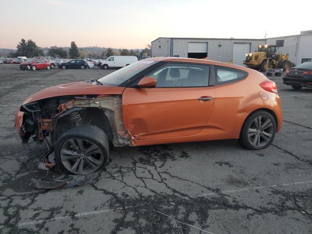 HYUNDAI VELOSTER 2015 with VIN KMHTC6AD0FU222916 - Photo from auction