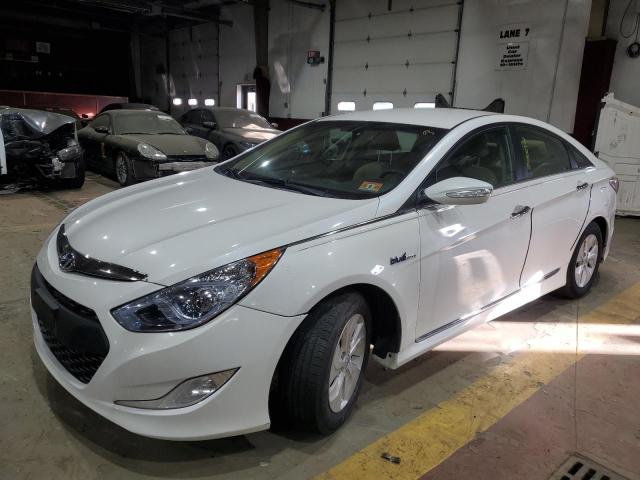 HYUNDAI SONATA HYB 2015 with VIN KMHEC4A48FA137143 - Photo from auction