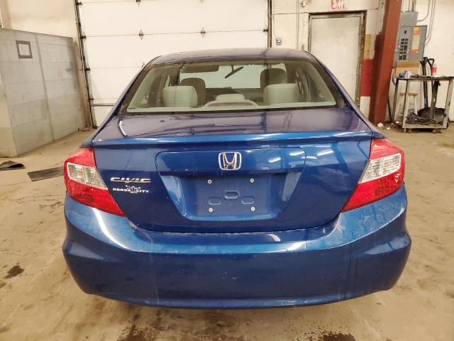 Photo 6 from auction – 2012 HONDA CIVIC LX with VIN 19XFB2F54CE044596