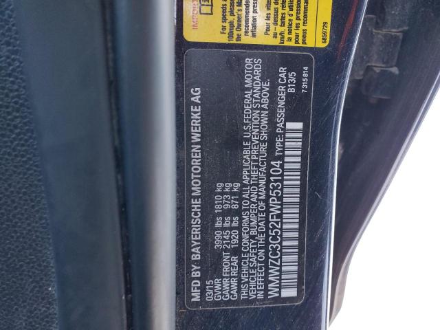 Photo 14 from auction – 2015 MINI COOPER S C with VIN WMWZC3C52FWP53104