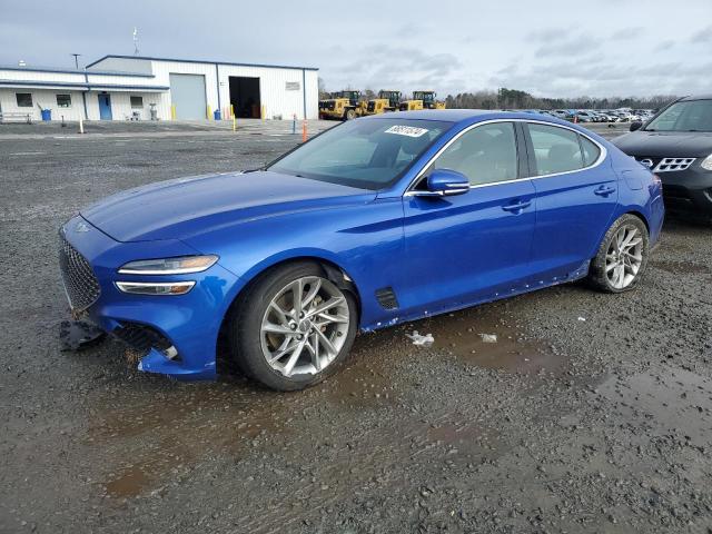 GENESIS G70 BASE 2022 with VIN KMTG34TA9NU095855 - Photo from auction