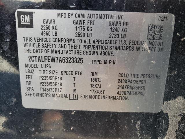 Photo 14 from auction – 2010 GMC TERRAIN SL with VIN 2CTALFEW7A6323325